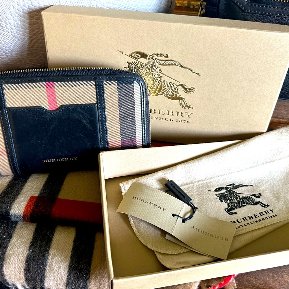 Authentic Burberry Wallet